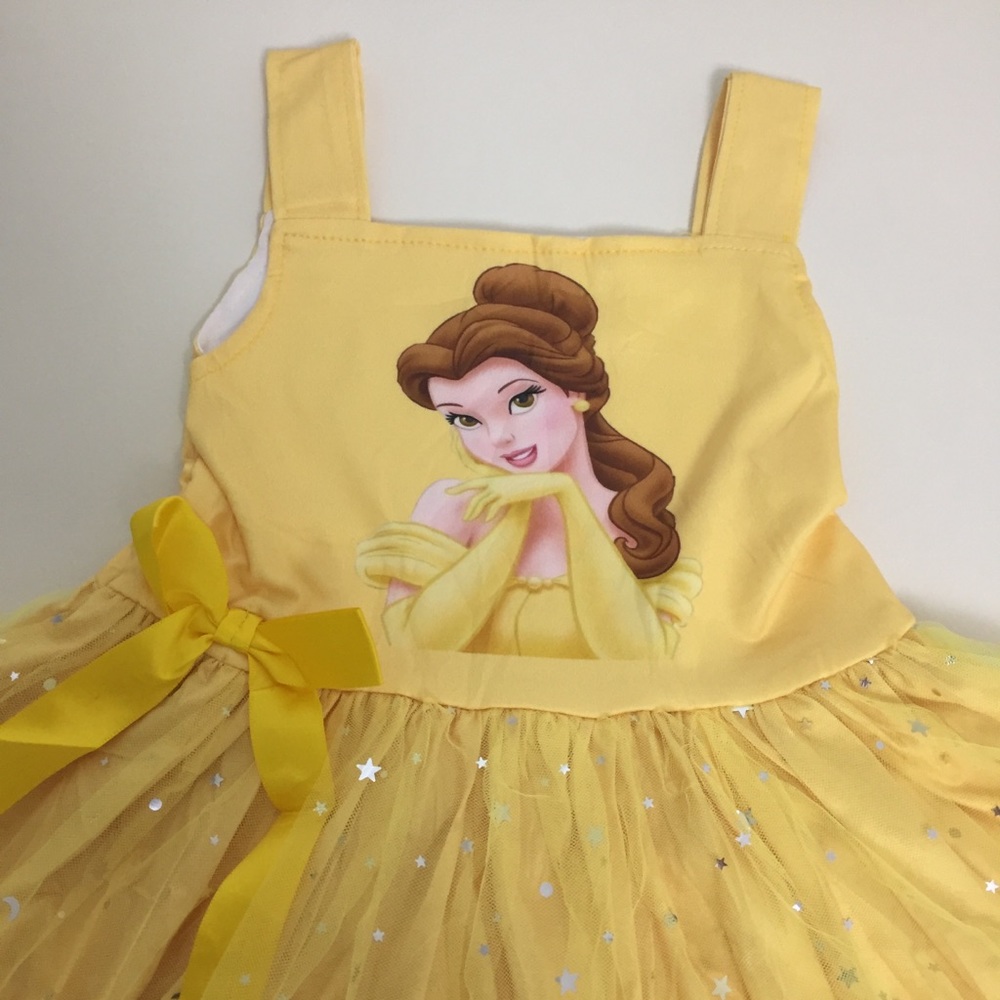 Belle princess cute sparkly dress - Picture 5 of 8